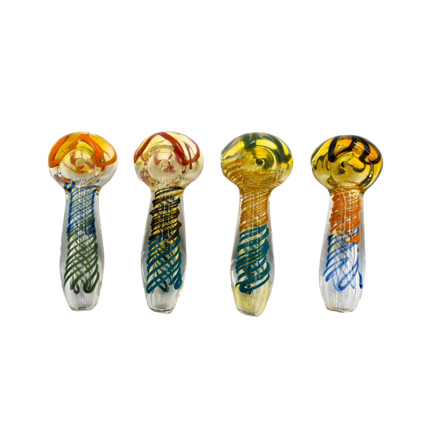 3" Cross Net Hand Pipe Colors May Vary - (1 Count)