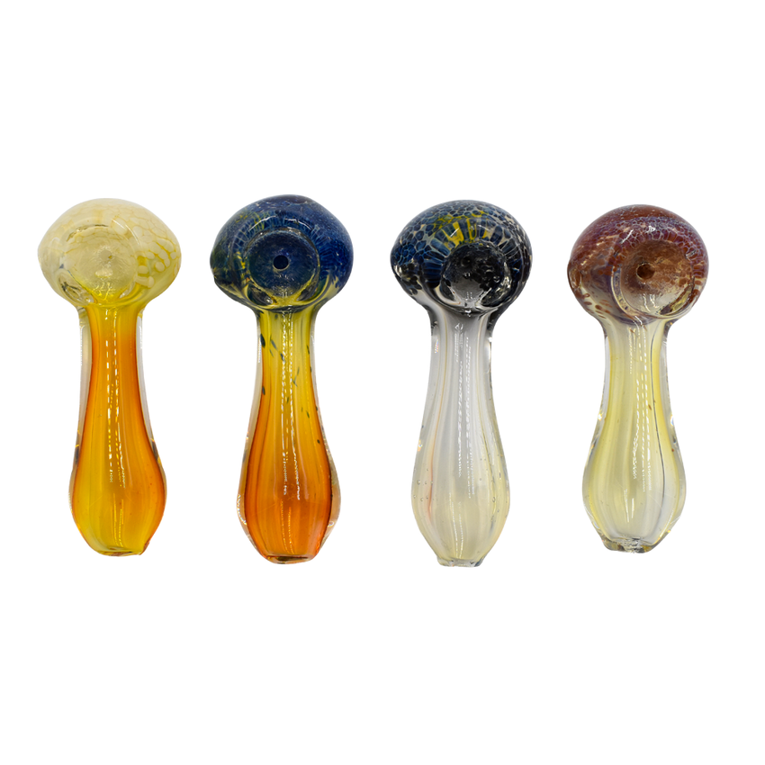 3" Frit Bowl Fumed Hand Colors May Vary  - (1 Count)
