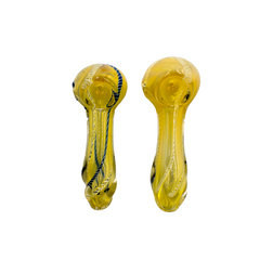 3" Twist Swirl Hand Pipe Colors May Vary  - (1 Count)