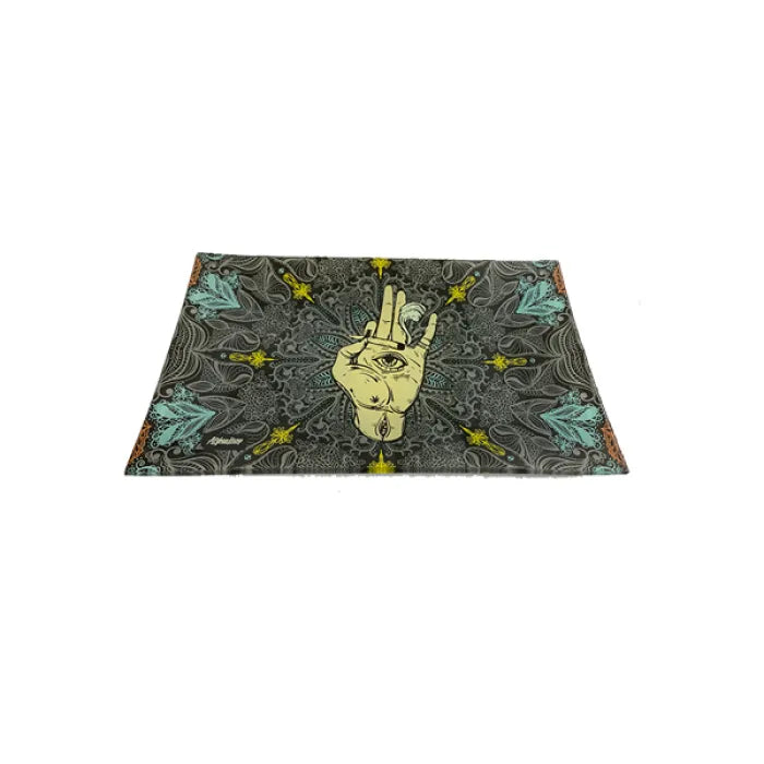 AFG/DEEZ NUTZ GLASS SHATTER TRAY - AHM GRAY