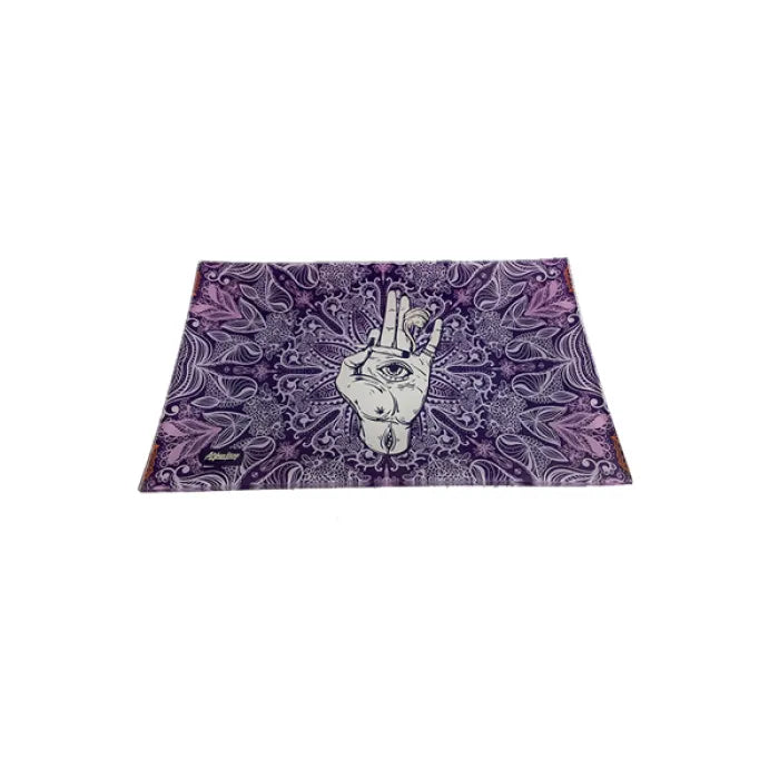 AFG/DEEZ NUTZ GLASS SHATTER TRAY - AHM PURPLE