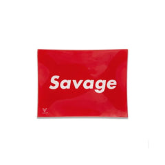 V-SYNDICATE GLASS TRAY - SAVAGE