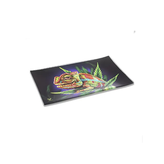V-SYNDICATE GLASS TRAY - CLOUD 9 CHAMELEON
