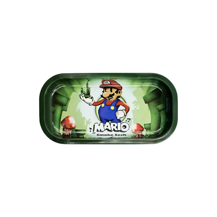 V-SYNDICATE METAL TRAY - MARIO SMOKE SESH