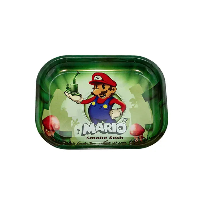 V-SYNDICATE METAL TRAY - MARIO SMOKE SESH