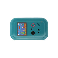 V-SYNDICATE METAL TRAY SMALL - GAME HEAD (TEAL)
