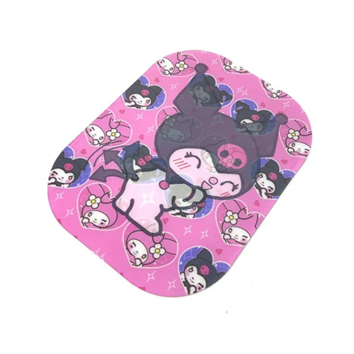 METAL TRAY WITH 3D LID SMALL - 36 LAUGHING KUROMI
