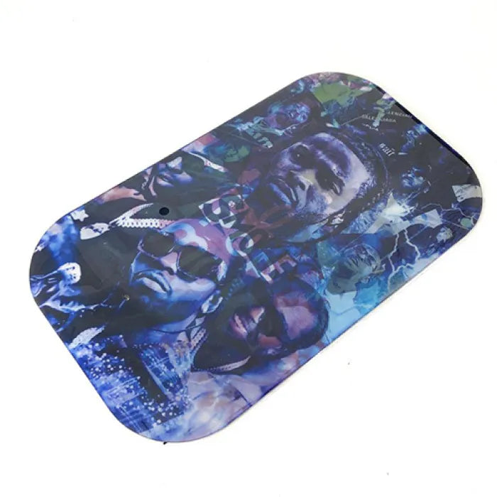 METAL TRAY WITH 3D LID - 39 POP SMOKE