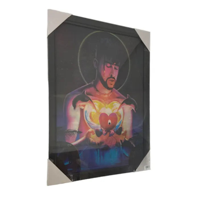 3D POSTER w/ FRAME - BAD BUNNY