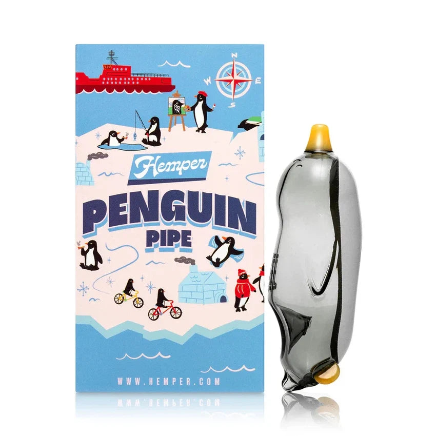 4" Hemper Penguin Hand Pipe - (1 Count)