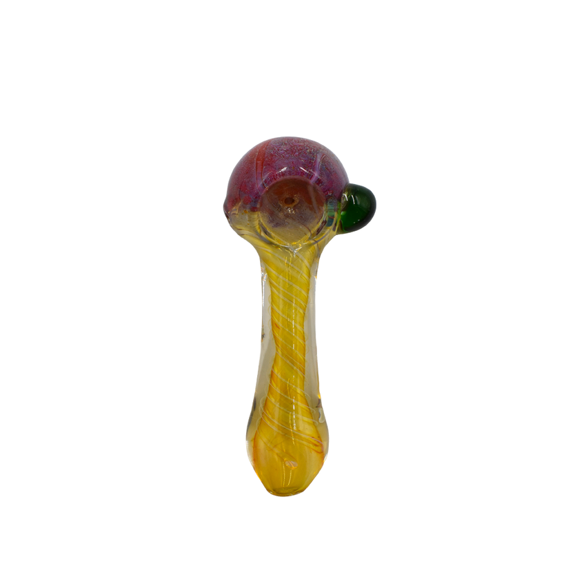 4"  Purple Dye Hand Pipe  - (1 Count)