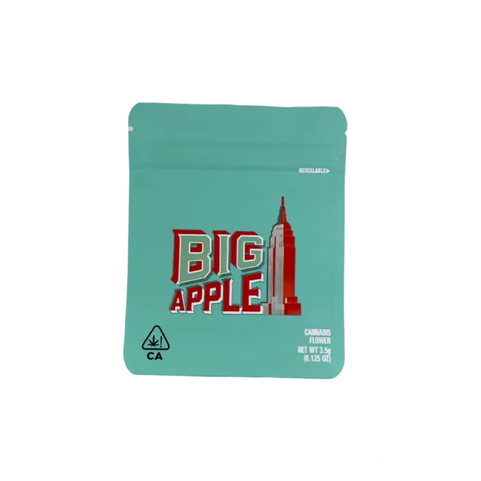 4X5 ZIPPER BAG 100PK BIG APPLE