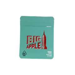 4X5 ZIPPER BAG 100PK BIG APPLE