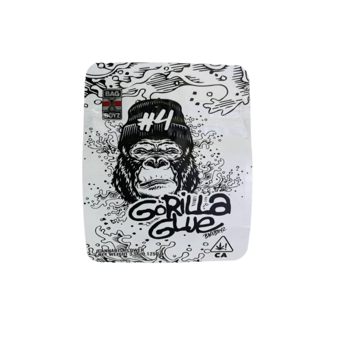 4X5 ZIPPER BAG 100PK GORILLA GLUE - 4