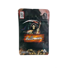 4X5 ZIPPER BAG 100PK HALLOWEEN REAPER