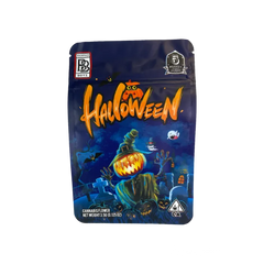 4X5 ZIPPER BAG 100PK HALLOWEEN SCARE CROW