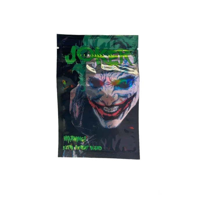 4X5 ZIPPER BAG 100PK JOKER GREEN
