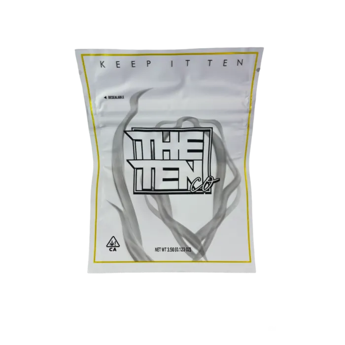 4X5 ZIPPER BAG 100PK KEEP IT TEN WHITE