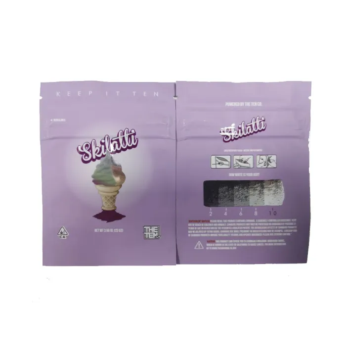 4X5 ZIPPER BAG 100PK SKILLATI