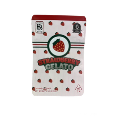 4X5 ZIPPER BAG 100PK STRAWBERRY GELATO