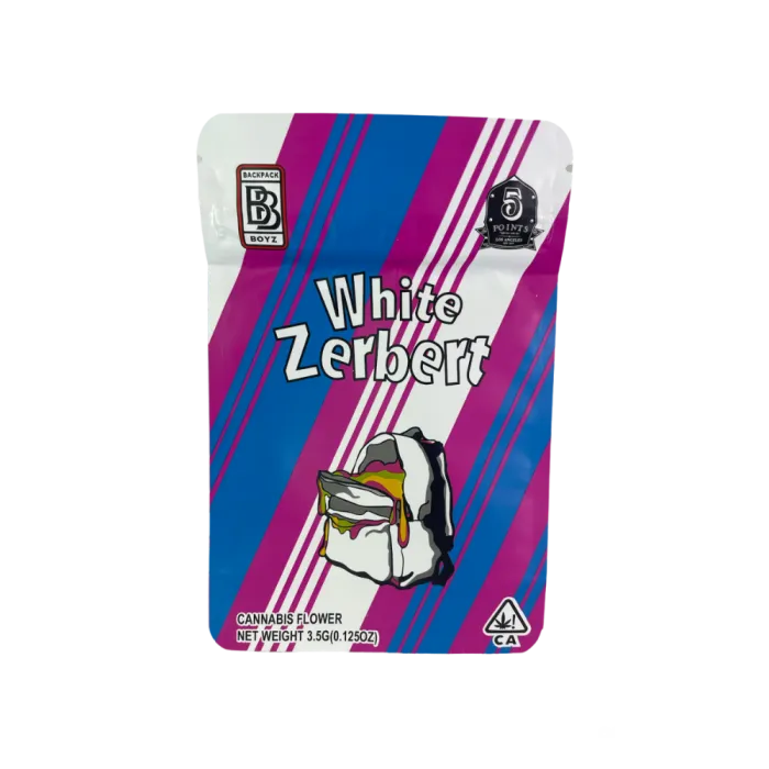 4X5 ZIPPER BAG 100PK WHITE ZERBERT