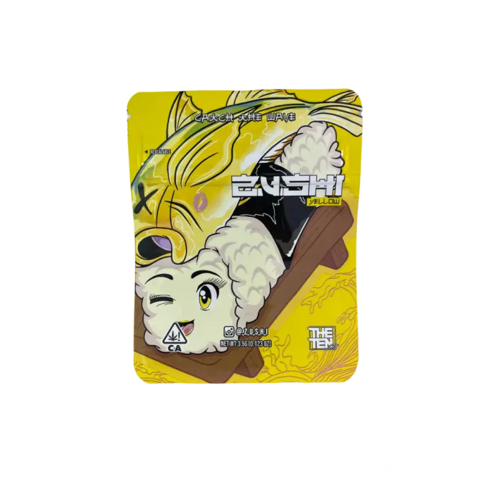 4X5 ZIPPER BAG 100PK ZUSHI WINK
