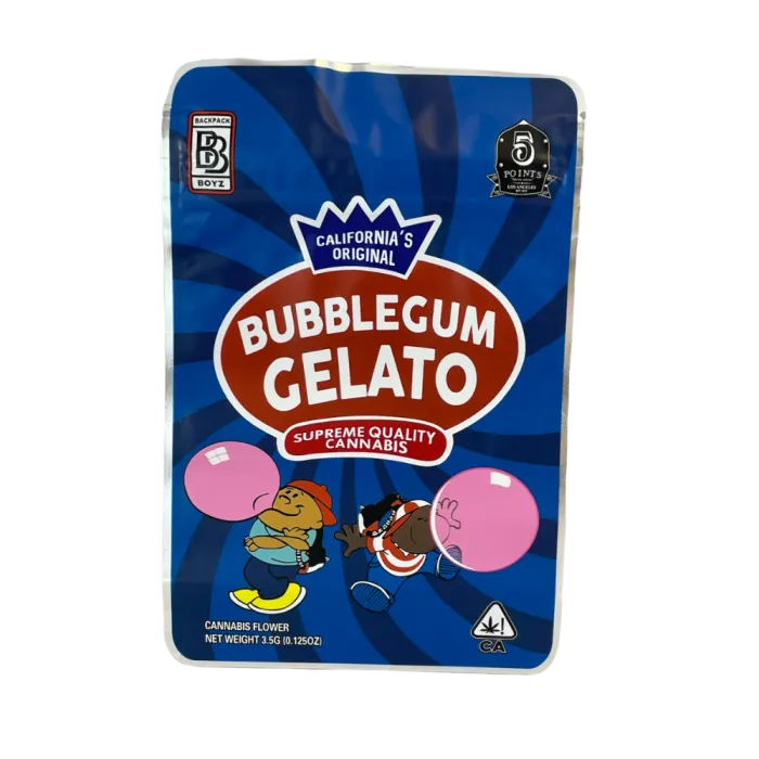 4X5 ZIPPER BAG 100PK BUBBLEGUM GELATO BLUE