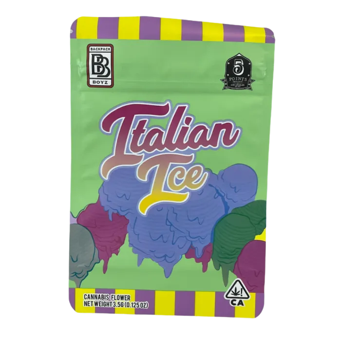 4X5 ZIPPER BAG 100PK ITALIAN ICE