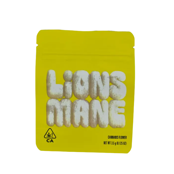 4X5 ZIPPER BAG 100PK LIONS MANE
