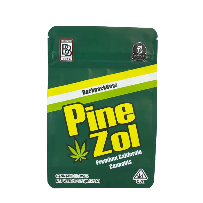 4X5 ZIPPER BAG 100PK PINE ZOL