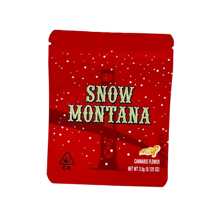 4X5 ZIPPER BAG 100PK SNOW MONTANA