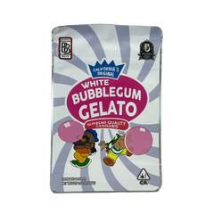 4X5 ZIPPER BAG 100PK WHITE BUBBLEGUM GELATO