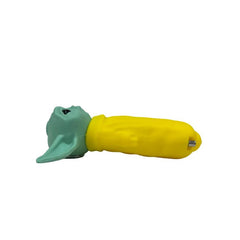 4.5" Silicone Yoba Handpipe with storage - Colors May Vary - (1 Count)