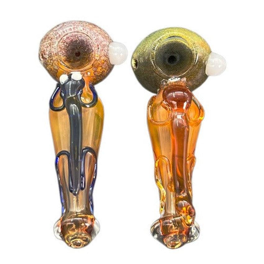 5" Animal On Body Hand Pipe - Design May Vary - (1 Count)