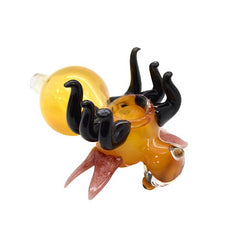 5" Flying Bee Glass Hand pipe - Design May Vary - (1 Count)