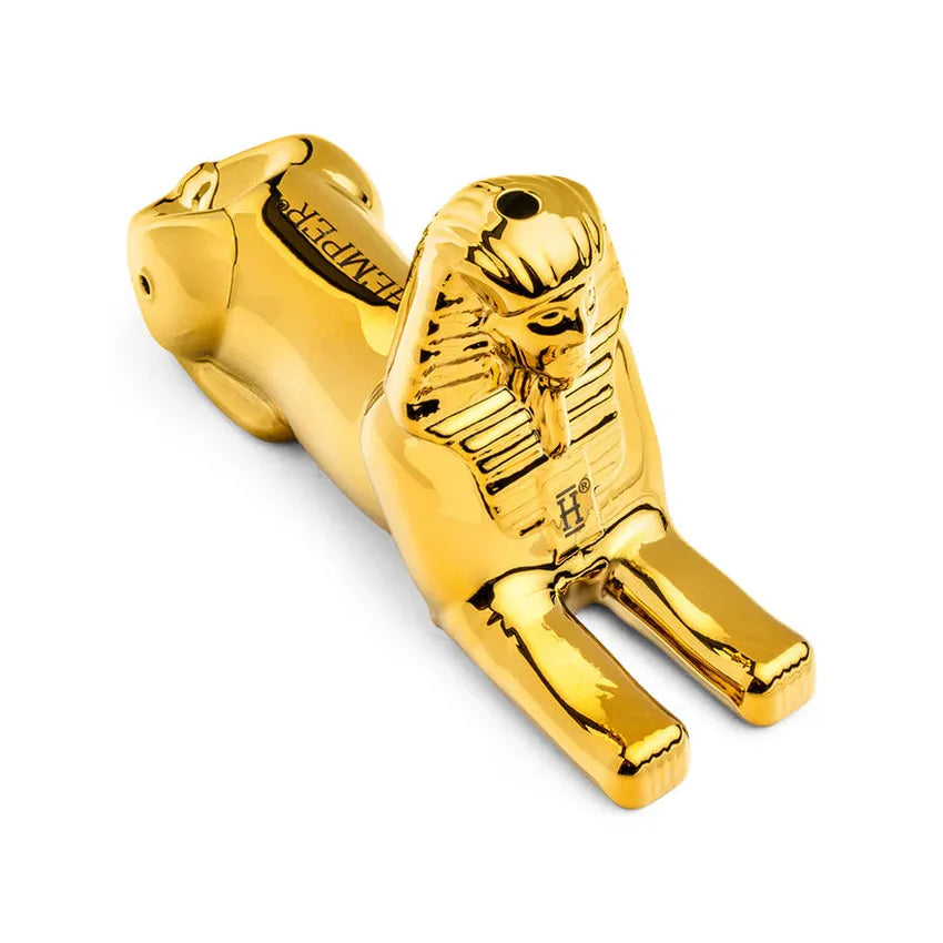 5” Hemper Ancient Egypt Sphinx Glass Hand Pipe - (1 Count)
