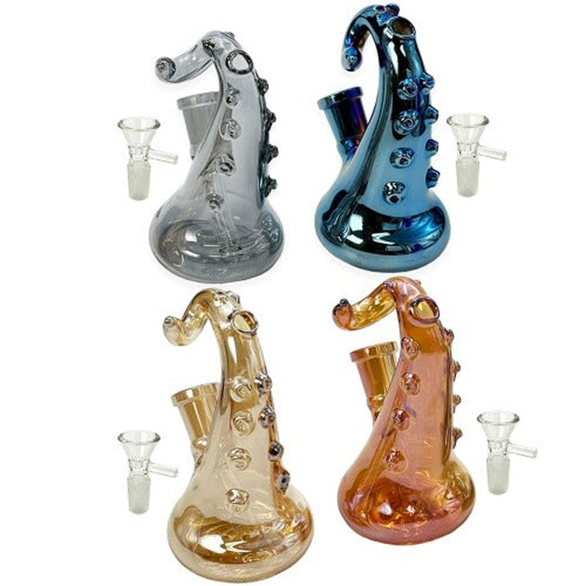 5" Octopus Leg Water Pipe - Design May Vary - (1 Count)