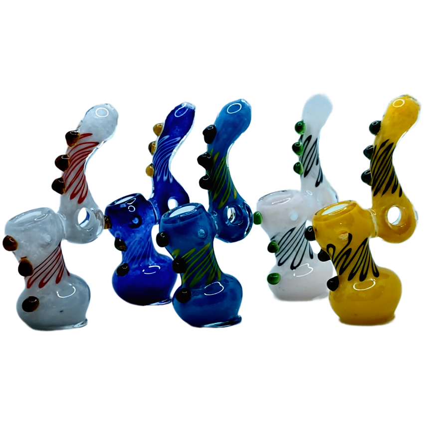 5" Single Ring 6 Dot Bubbler -Colors May Vary - (1 Count)