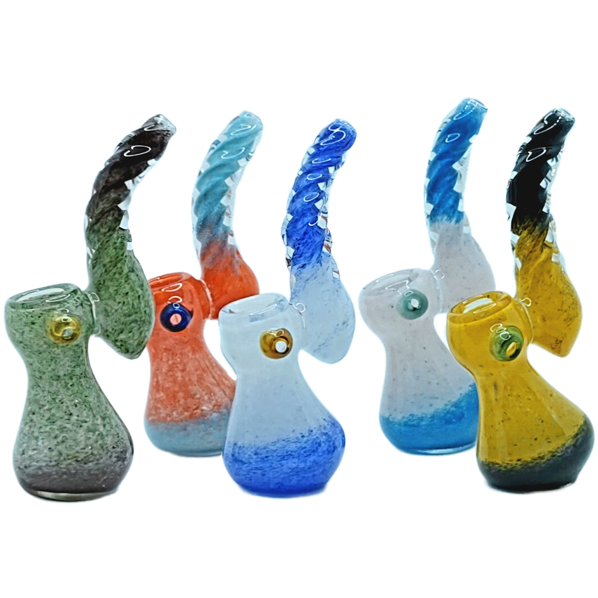 5" Twisted Top Bubbler -Colors May Vary - (1 Count)