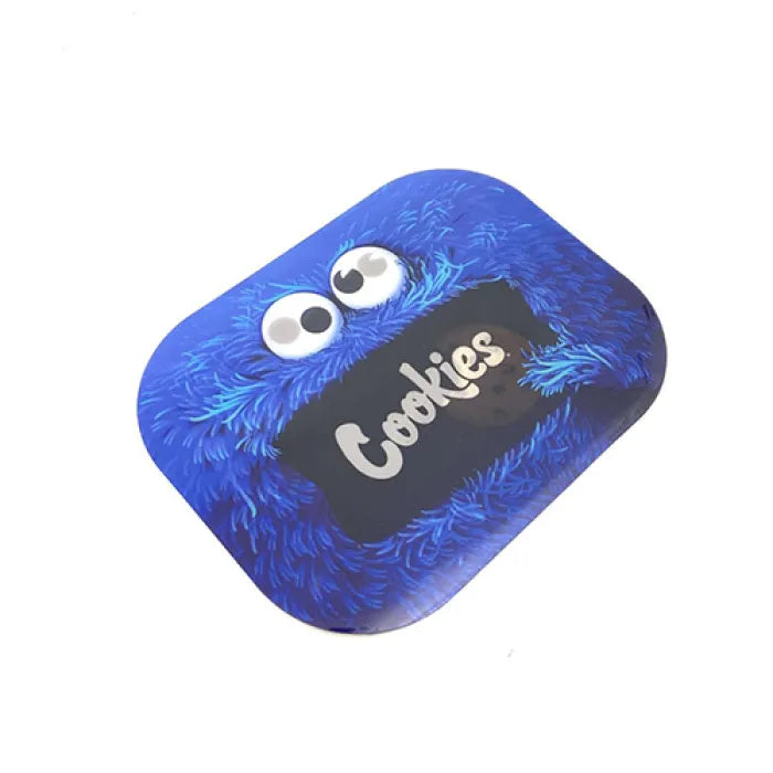 METAL TRAY WITH 3D LID SMALL - 51 COOKIES MONSTER MOUTH