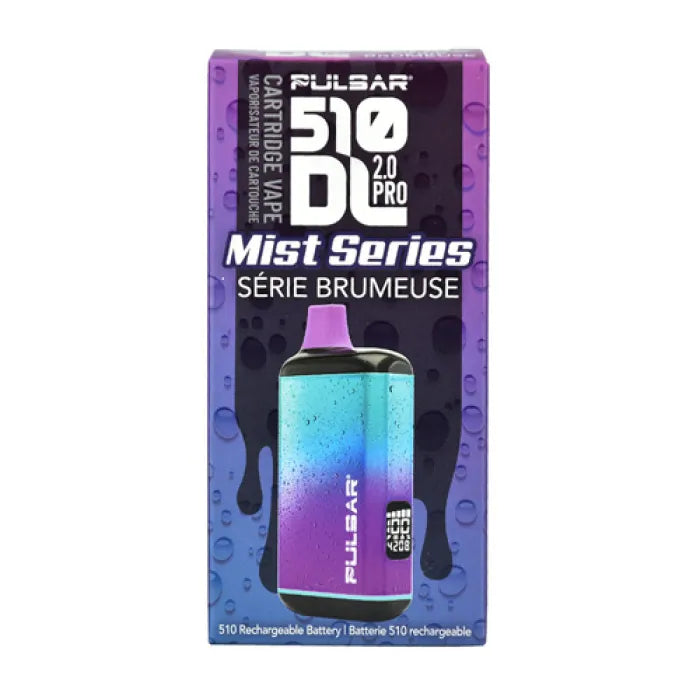 PULSAR 510 DL 2.0 PRO AUTO DRAW VV VAPE BAR V852D - MIST SERIES ASSORTED