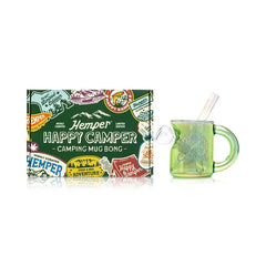 5.5” Hemper Happy Camper Campfire Mug Bong  - (1 Count)