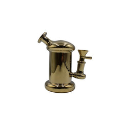 5.7" Flat Top Glass Waterpipe - Colors May Vary- (1 Count)