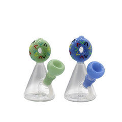 6" Donot Waterpipe - Colors May Vary - (1 Count)
