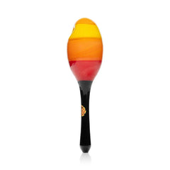 6" Hemper Dia De Los Muertos Maraca Handpipe - (1 Count)