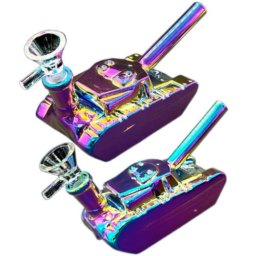 6" War Tank Water Pipe - Design May Vary - (1 Count)