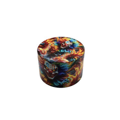63mm 4 Part Grinder - Creepy Clown - (1 Count)
