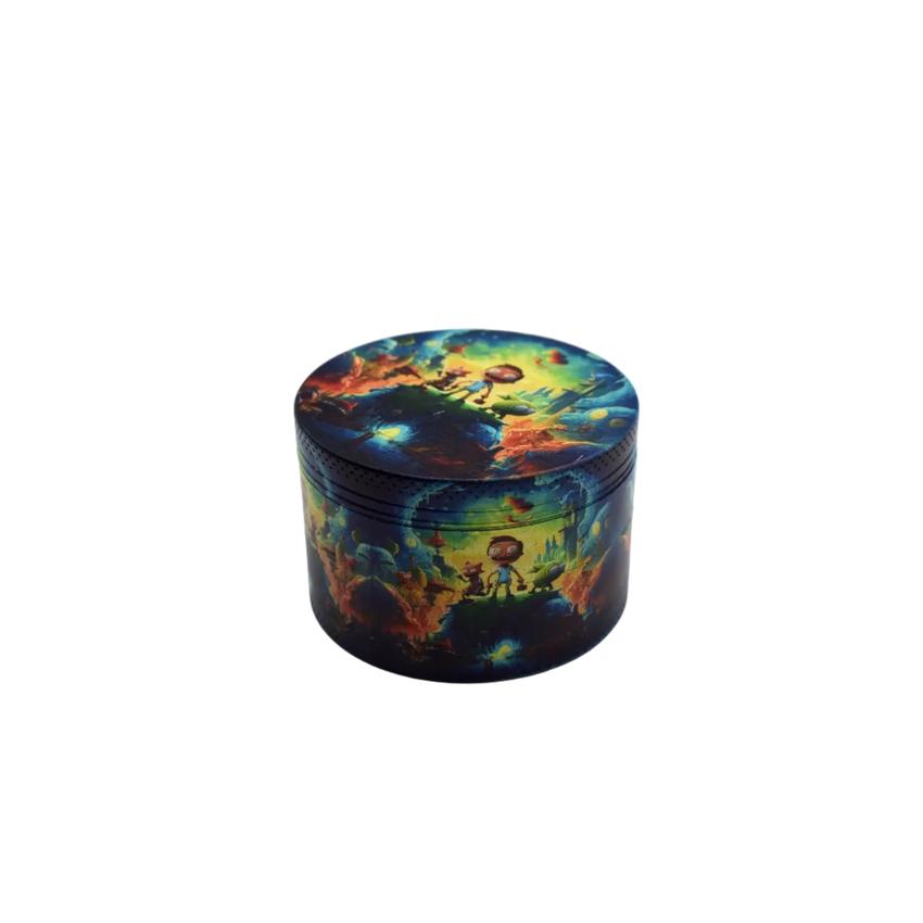 63mm 4 Part Grinder - High Path - (1 Count)
