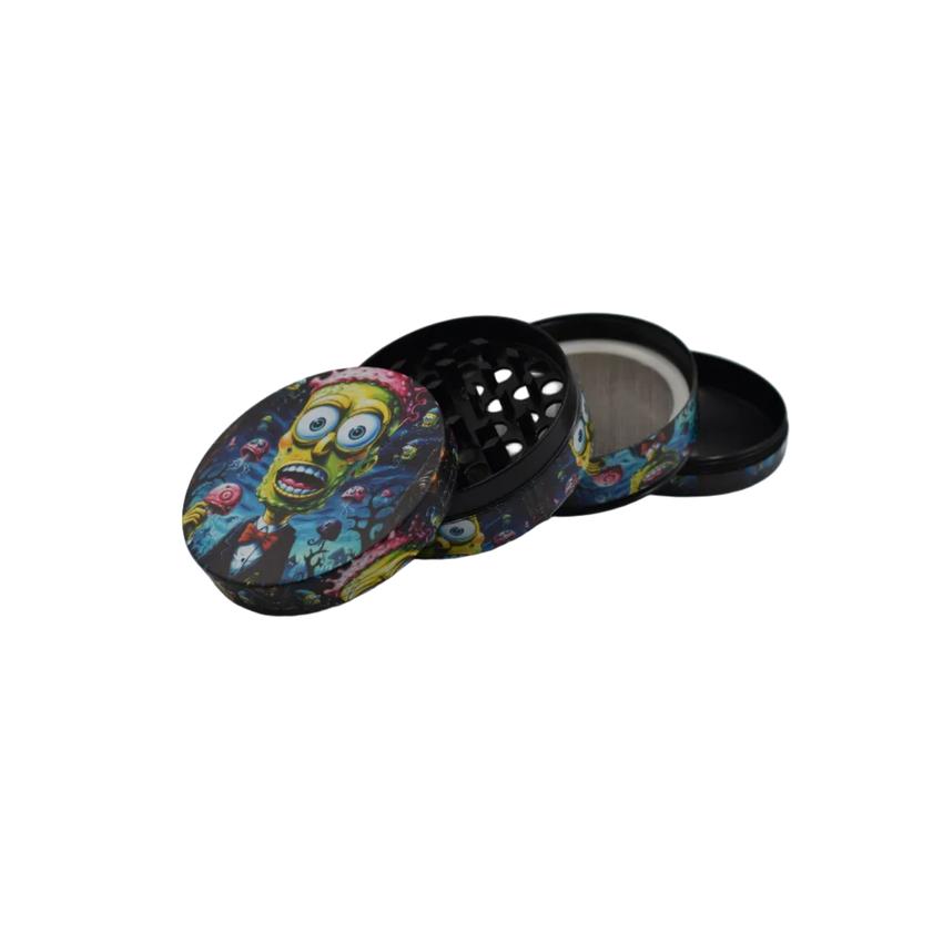 63mm 4 Part Grinder - Two Eyed - (1 Count)