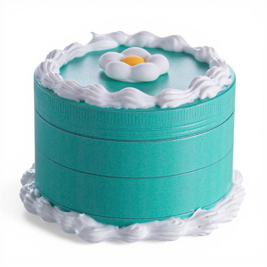 63mm 4 Piece Grinder - Mint Cake - (1 Count)